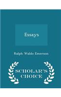 Essays - Scholar's Choice Edition