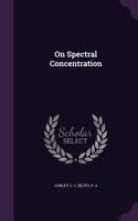 On Spectral Concentration