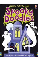 Usborne Activity Cards Spooky Doodles