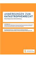 Anmerkungen Zum Katastrophenrecht