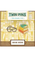 Book Buds: Two Enamel Pins