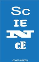 Science II: Notebook - blue with lines