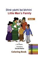 Little Man's Family Coloring Book
