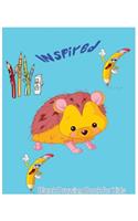 Inspired Blank Drawing Book for Kids