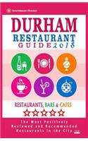 Durham Restaurant Guide 2018