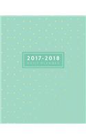 2017-2018 Daily Planner: 8x 10 18 Month Planner, July 2017 - December 2018: 8x 10 18 Month Planner, July 2017 - December 2018