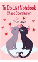 Chaos Coordinator To Do List Notebook.