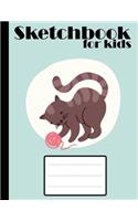 Sketch book for kids: Blank Paper for Drawing - 100 Pages ( 8.5"x11" )Blank Paper for Drawing, Doodling or Sketching