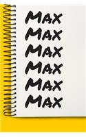 Name Max A beautiful personalized