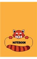 Notebook Red Panda: Animal Notebook for Kids, Best Gift Notebook, Notebook for Kids, Funny Kids Gift, Lined Notebook for Kids, Large 6"x9" 100 Pages