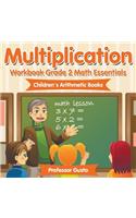 Multiplication Workbook Grade 2 Math Essentials Children's Arithmetic Books