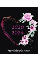 Monthly Planner 2020-2024