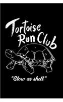 Jogging Notebook Tortoise Run Club