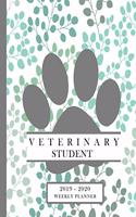 Veterinary Student 2019-2020 Weekly Planner