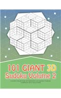 101 Giant 3D Sudoku - Volume 2