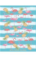 Flamingos And Pineapples