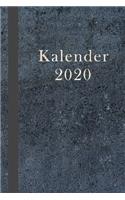 Kalender 2020: Terrminplaner 2020, - Wochenplaner 2020, -Taschenkalender 2020, - Terminkalender 2020, - Kalender 2020, - zum planen, organisieren und notieren