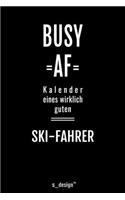 Kalender 2020 für Ski-Fahrer