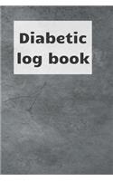 Diabetic Log Book: Blood sugar notebook, journal record, diabetic organiser, Glucose Tracker