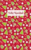 Feliz Navidad: Cuaderno de Notas, Diario, Regalo Perfecto y Original de Navidad, Papá Noel o Reyes Magos,110 Páginas, 6"x9", Lineado