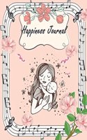 Happiness Journal: Mindfulness Daily Planner, Meditation Journals to Write In, Daily Mindfulness Planner for Manage Anxiety, Worry and Stress 120 Pages 8.5 X 11