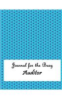 Journal for the Busy Auditor