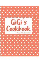 GiGi's Cookbook Peach Polka Dot Edition