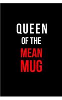 Queen of the Mean Mug: Blank Line Journal