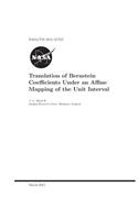 Translation of Bernstein Coefficients Under an Affine Mapping of the Unit Interval