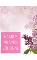 Family Prayer Journal: Family prayer journal guide With Calendar 2018-2019, Daily Guide for prayer, praise and Thanks Workbook: size 8.5x11 Inches Extra Large Made In USA