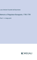 Memoirs of Napoleon Bonaparte; 1798-1799