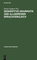 Deskriptive Grammatik und allgemeiner Sprachvergleich: (383 Linguistische Arbeiten)