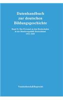 Das Personal an Den Hochschulen in Der Bundesrepublik Deutschland 1953-2005