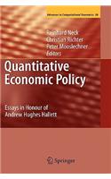 Quantitative Economic Policy