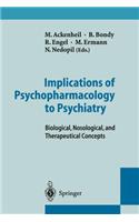 Implications of Psychopharmacology to Psychiatry