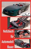 Notizbuch für Automodell-Bauer