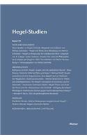 Hegel-Studien / Hegel-Studien Band 19 (1984)