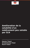 Amélioration de la solubilité d'un médicament peu soluble par SLN