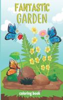 Fantastic gardens Coloring Book