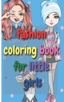 fashion coloring book for little girls