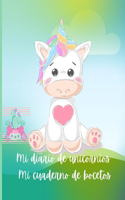 Mi diario de unicornios Mi cuaderno de bocetos