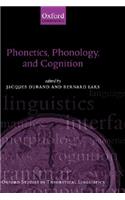 Phonetics, Phonology, and Cognition