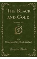 The Black and Gold, Vol. 15: December, 1925 (Classic Reprint)