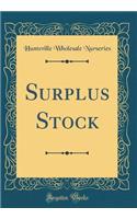 Surplus Stock (Classic Reprint)