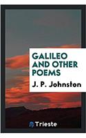 GALILEO AND OTHER POEMS