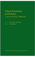 Cultural Transmission and Evolution (Mpb-16), Volume 16