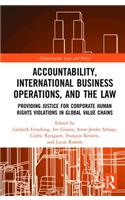 Accountability, International Business Operations and the Law