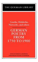 German Poetry from 1750 to 1900