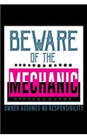Beware of the mechanic. Owner assumes no responsibility