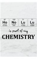 Honolulu Is Part of My Chemistry